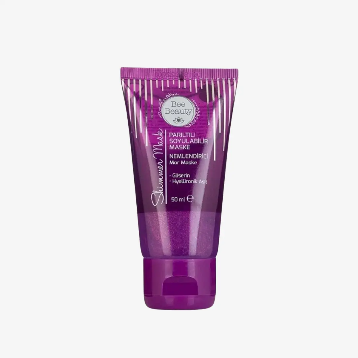 Bee Beauty Parıltılı Soyulabilir Mor Maske 50 ml Bee Beauty Parıltılı Soyulabilir Mor Maske 50 ml - Image 1